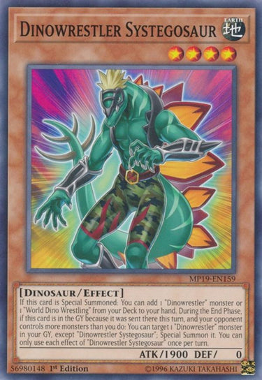 Dinowrestler Systegosaur | MP19-EN159